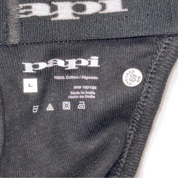 papi Men's two Jockstrap, Athletic Supporter, Breathable Male Workout Underwear - Picture 5 of 5